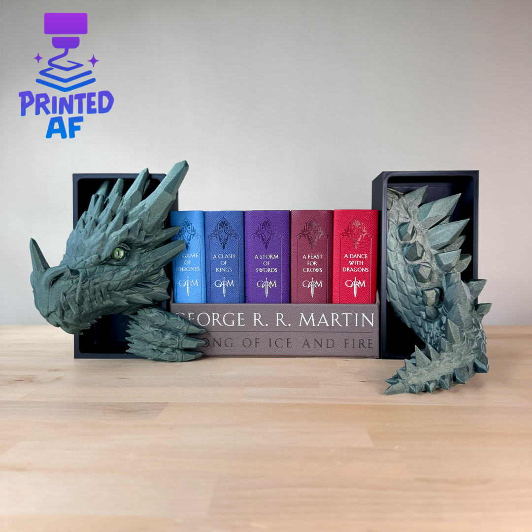 Emerging Crystal Dragon Book Nook