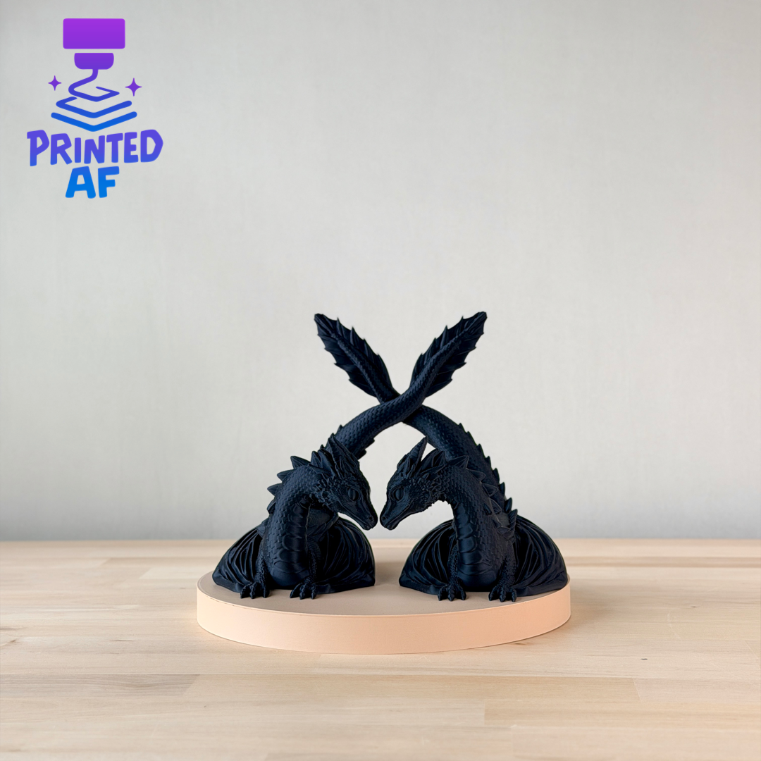 Twin Flame Dragon Book Holder