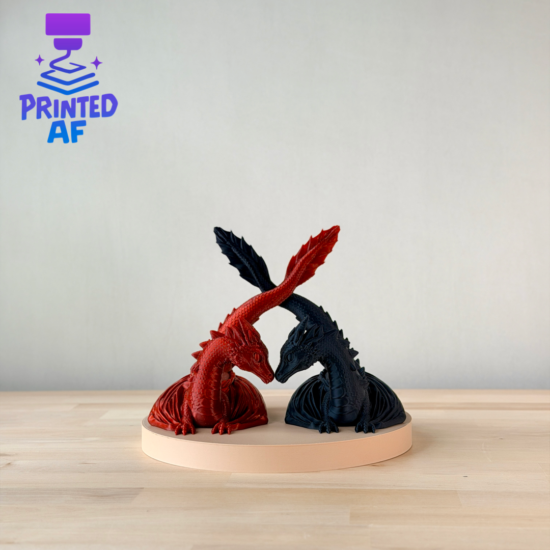 Twin Flame Dragon Book Holder