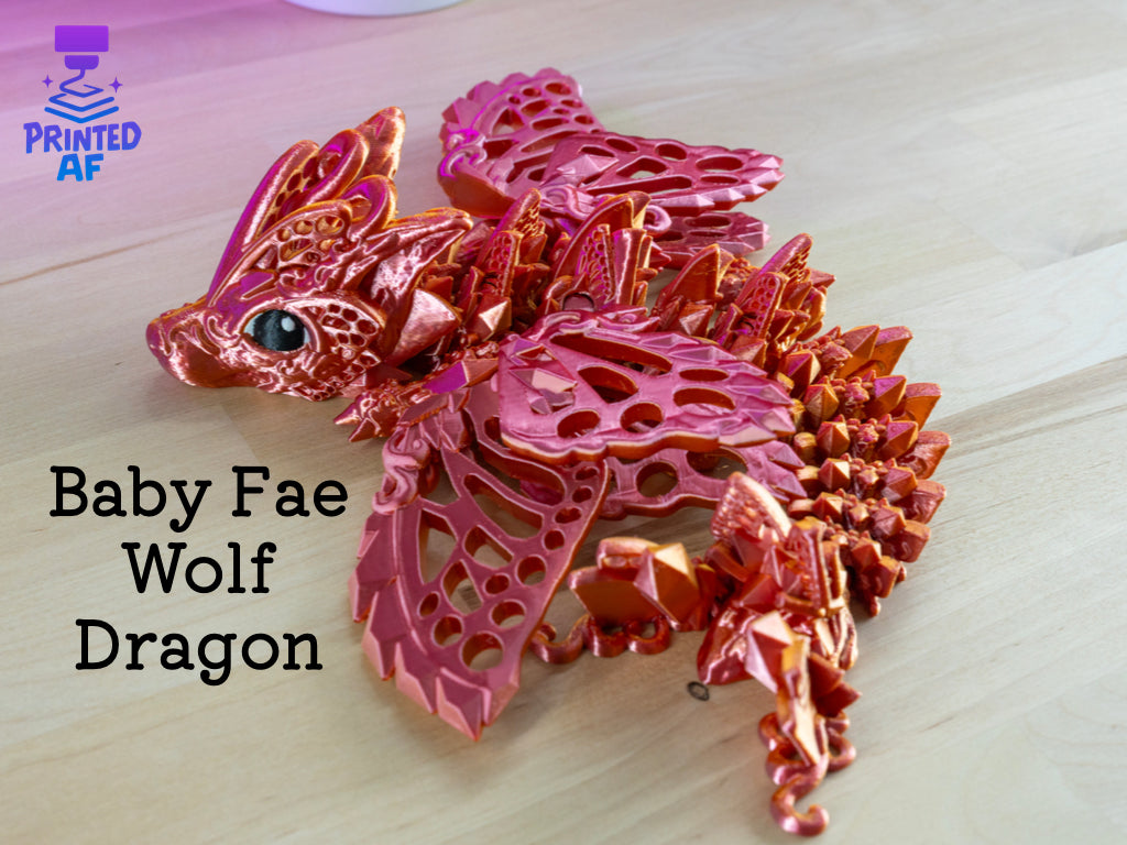 Baby Fae Wolf Dragon