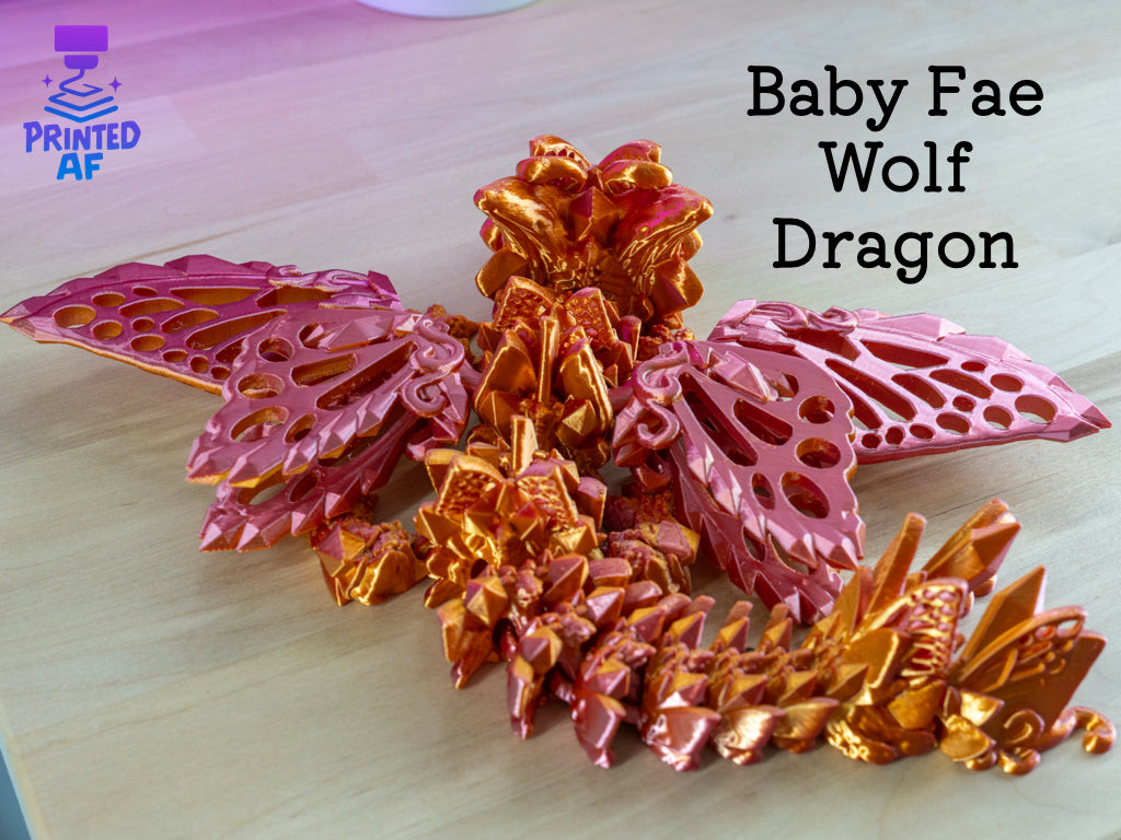 Baby Fae Wolf Dragon
