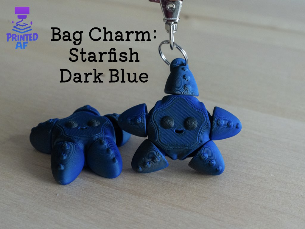 Baby Starfish Keychain
