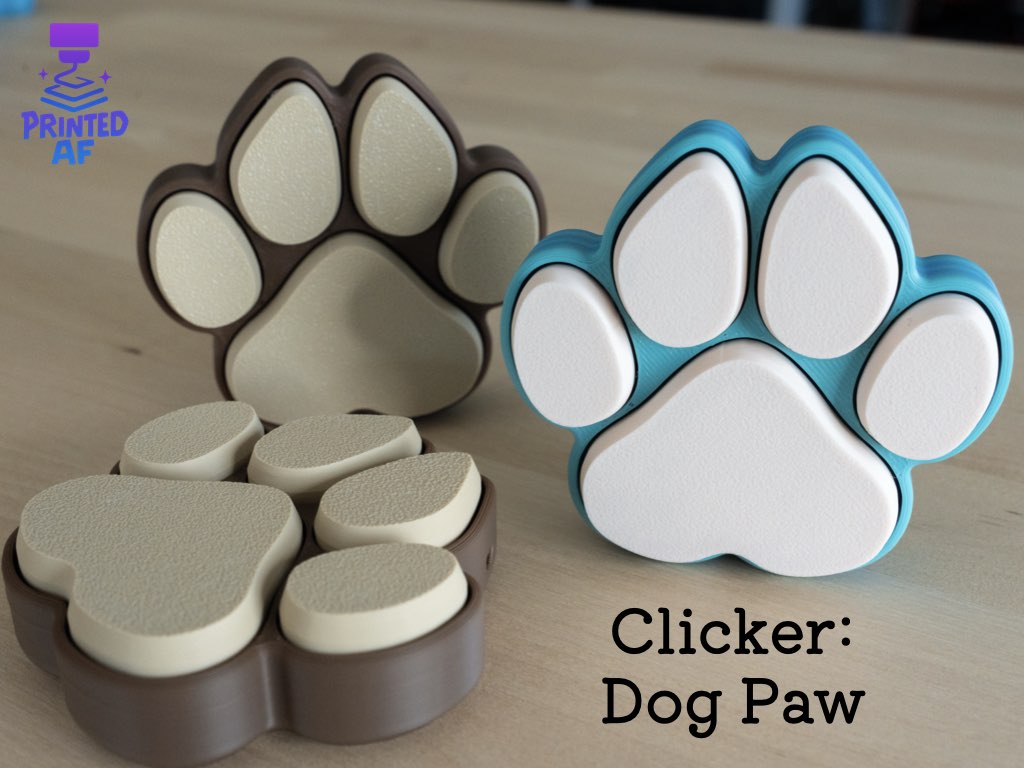 Dog Paw Clicker