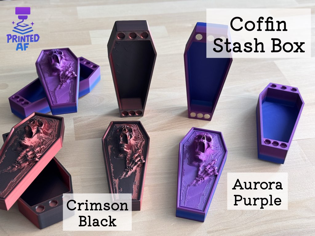 Coffin Stash Box