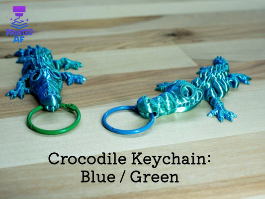 Crocodile Bag Charm
