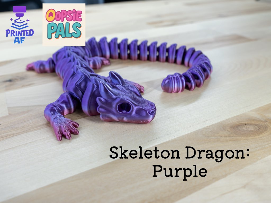 Oopsie Pals - Skeleton Dragon