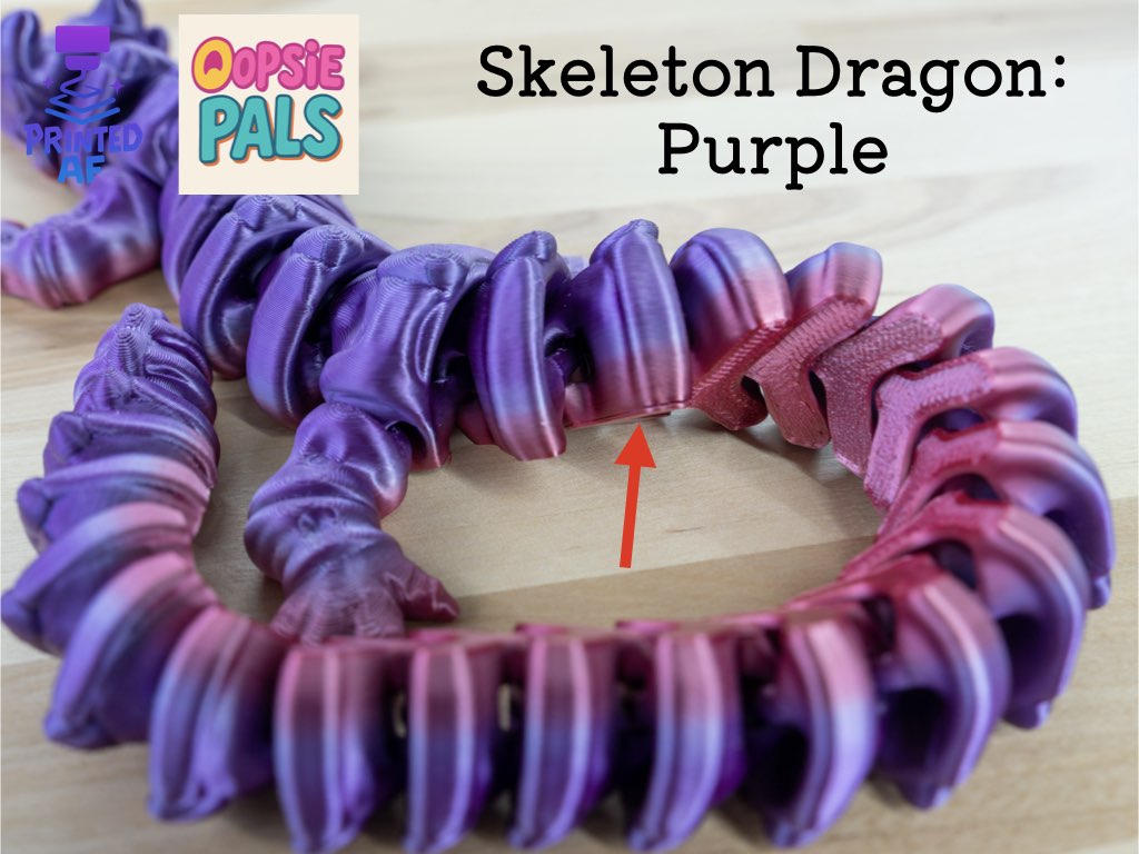 Oopsie Pals - Skeleton Dragon