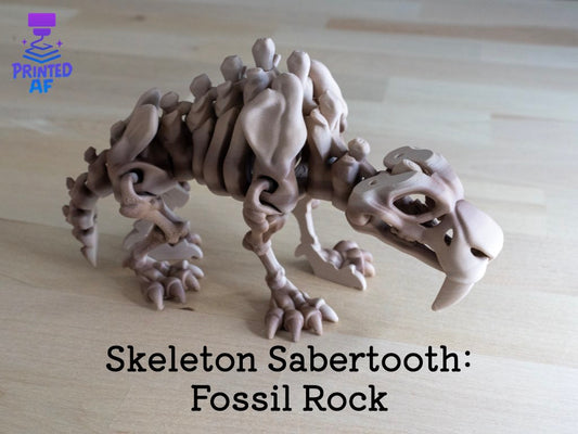 Skeleton Sabertooth
