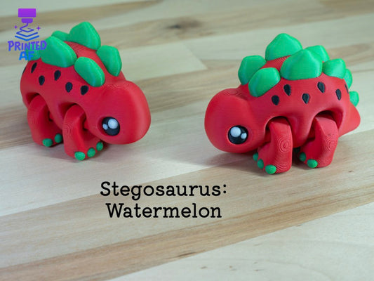 Stegosaurus - Watermelon