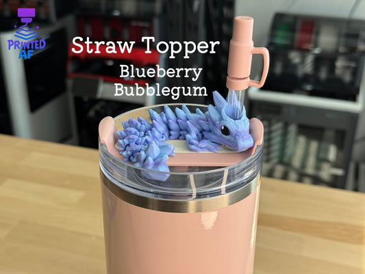 Gemstone Dragon Straw Topper