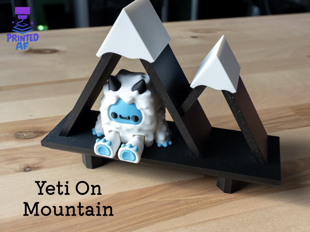 Yeti On Mountain