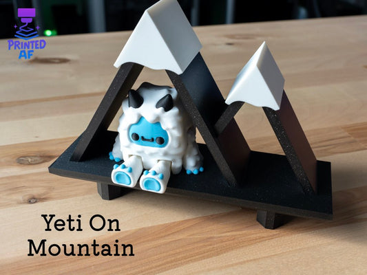 Yeti On Mountain