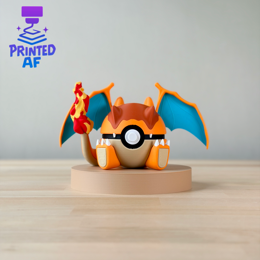 0006 Charizard Clone Character Ball