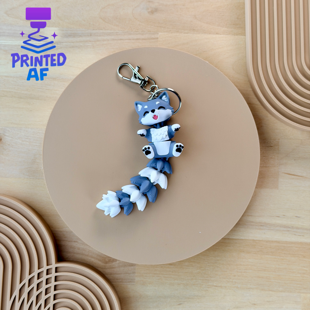Wolf Keychain