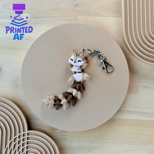 Chipmunk Keychain