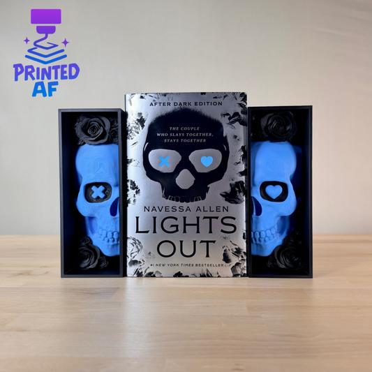 Skull Book Nook (Lights Out)