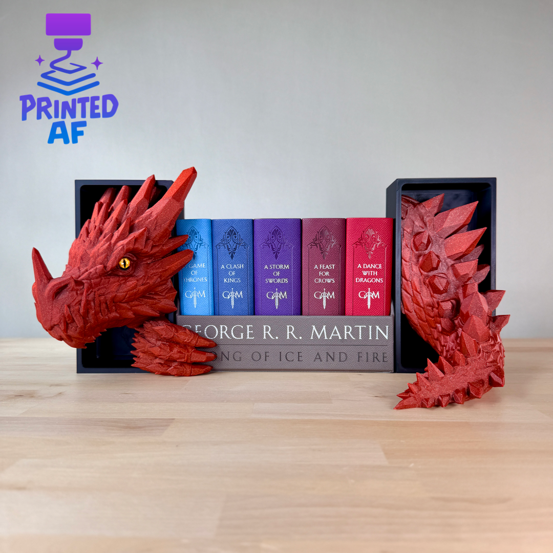 Emerging Crystal Dragon Book Nook