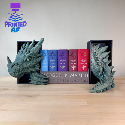 Emerging Crystal Dragon Book Nook