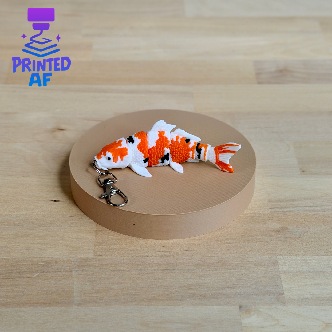 Koi Fish Keychain