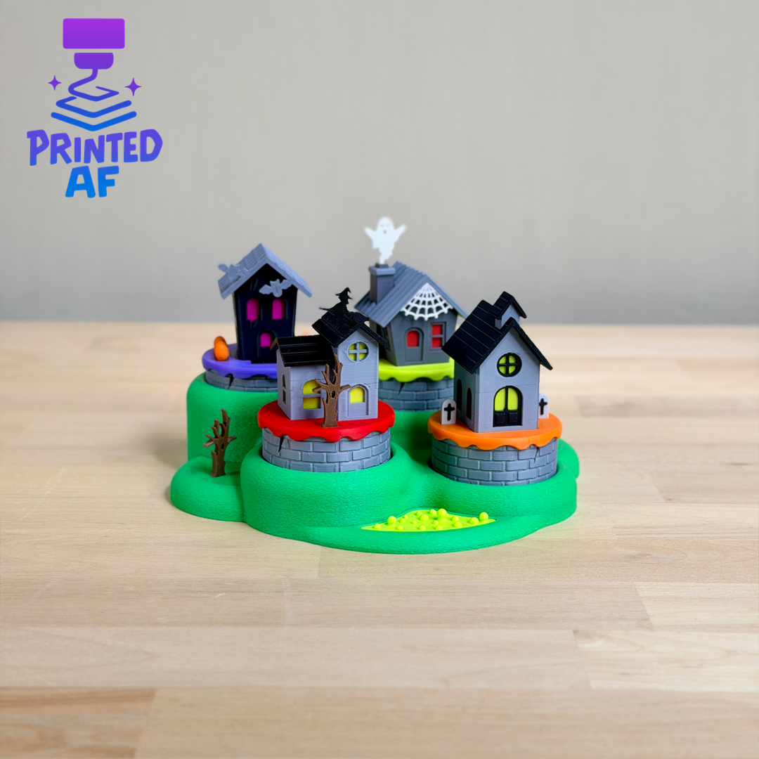 Spooky Mini Village