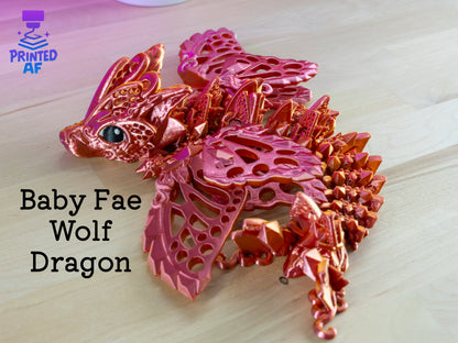 Baby Fae Wolf Dragon