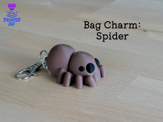 Spider Bag Charm