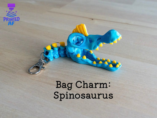 Spinosaurus Bag Charm