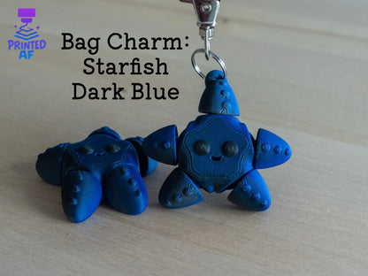 Baby Starfish Keychain