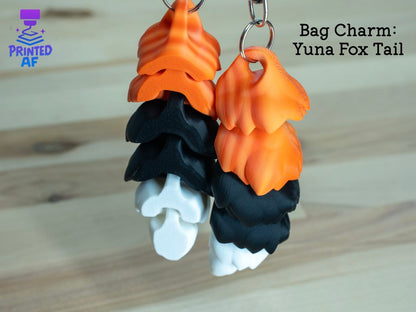 Yuna Fox Tail Bag Charm