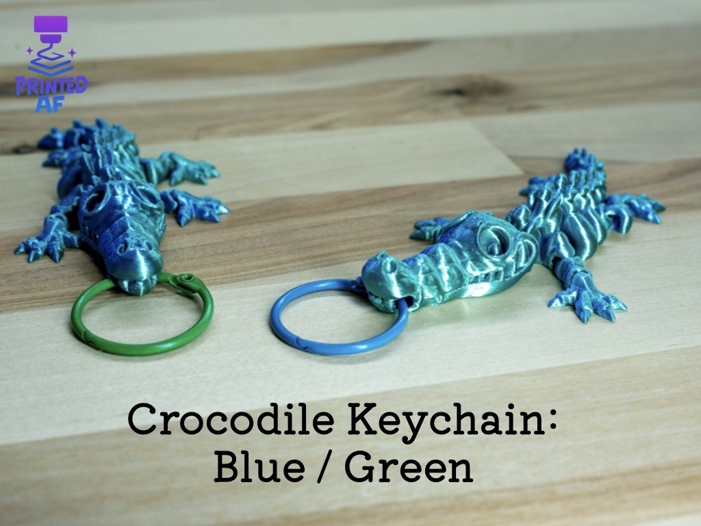 Crocodile Bag Charm