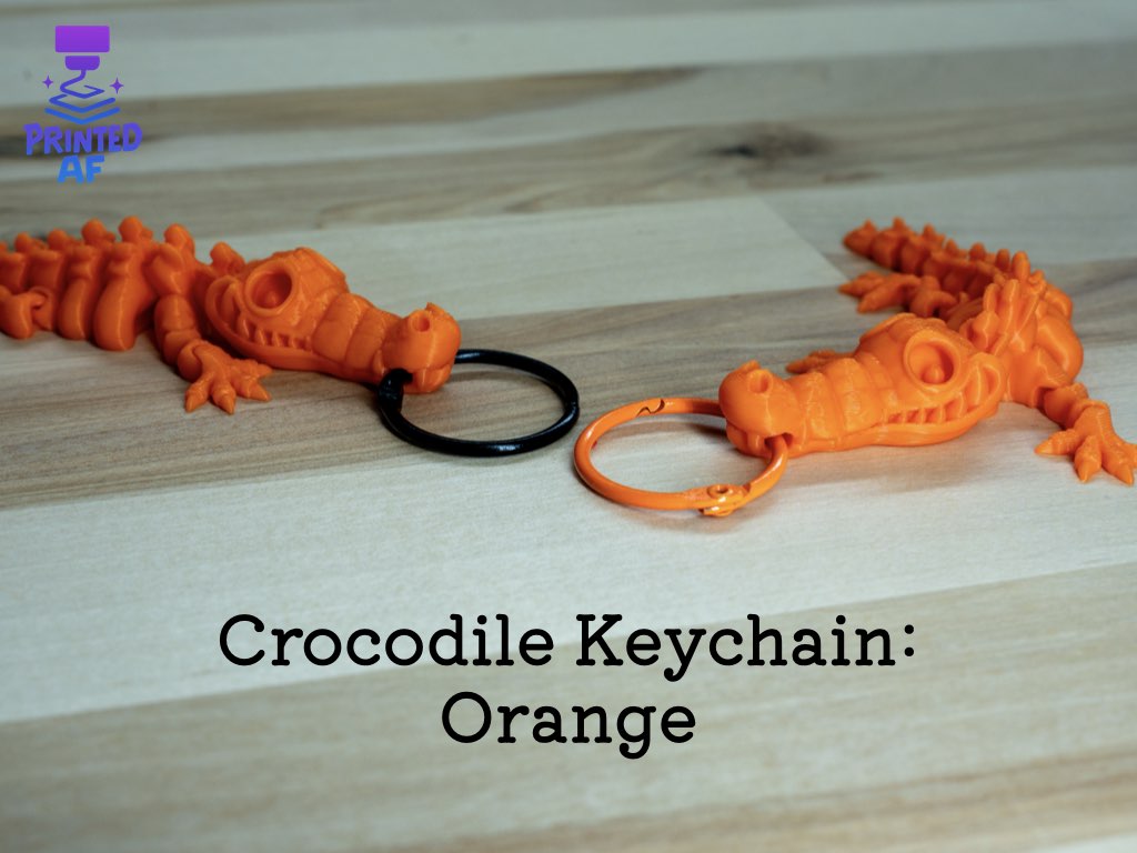 Crocodile Bag Charm