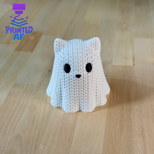 Knitted Ghost Cat
