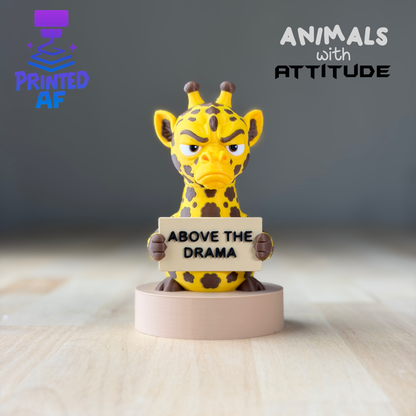 Giraffe Attitude