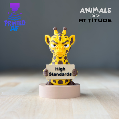 Giraffe Attitude