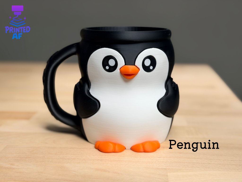 Penguin: Ice Cream Pint Holder