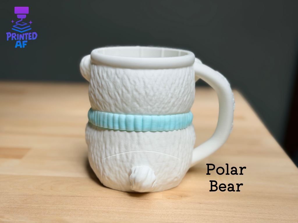 Polar Bear: Ice Cream Pint Holder