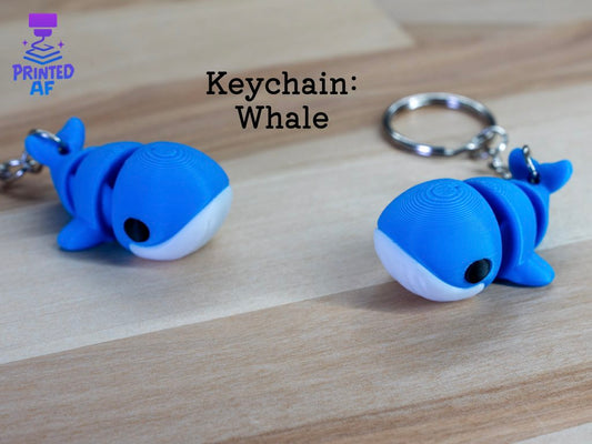 Whale Keychain