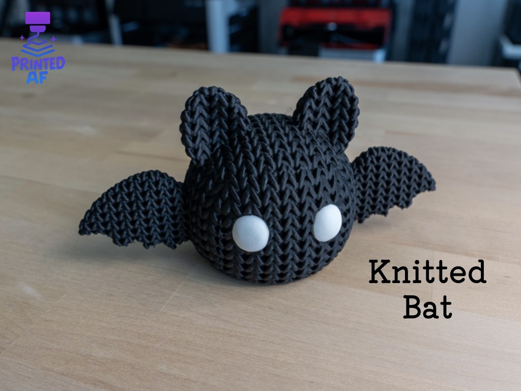 Knitted Bat