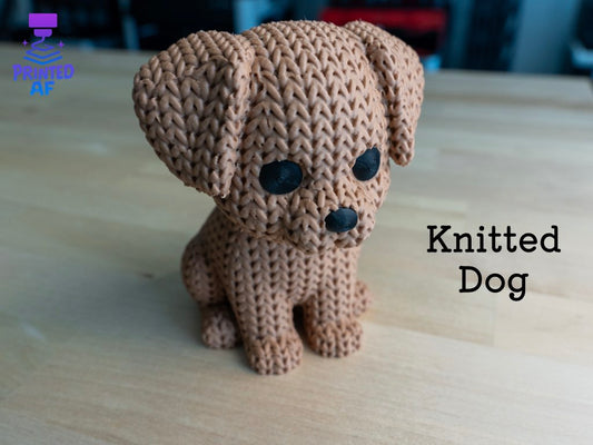 Knitted Dog