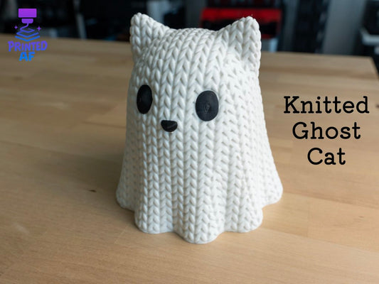 Knitted Ghost Cat
