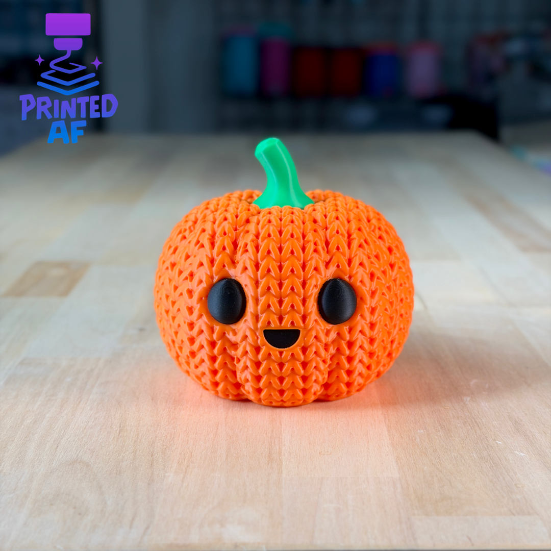 Knitted Pumpkin