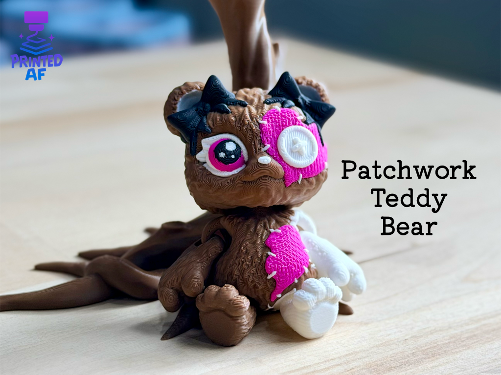 Patchwork Teddy Bear