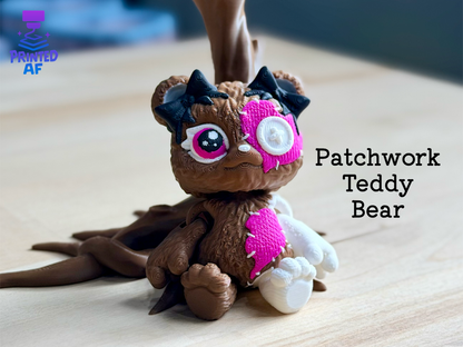 Patchwork Teddy Bear