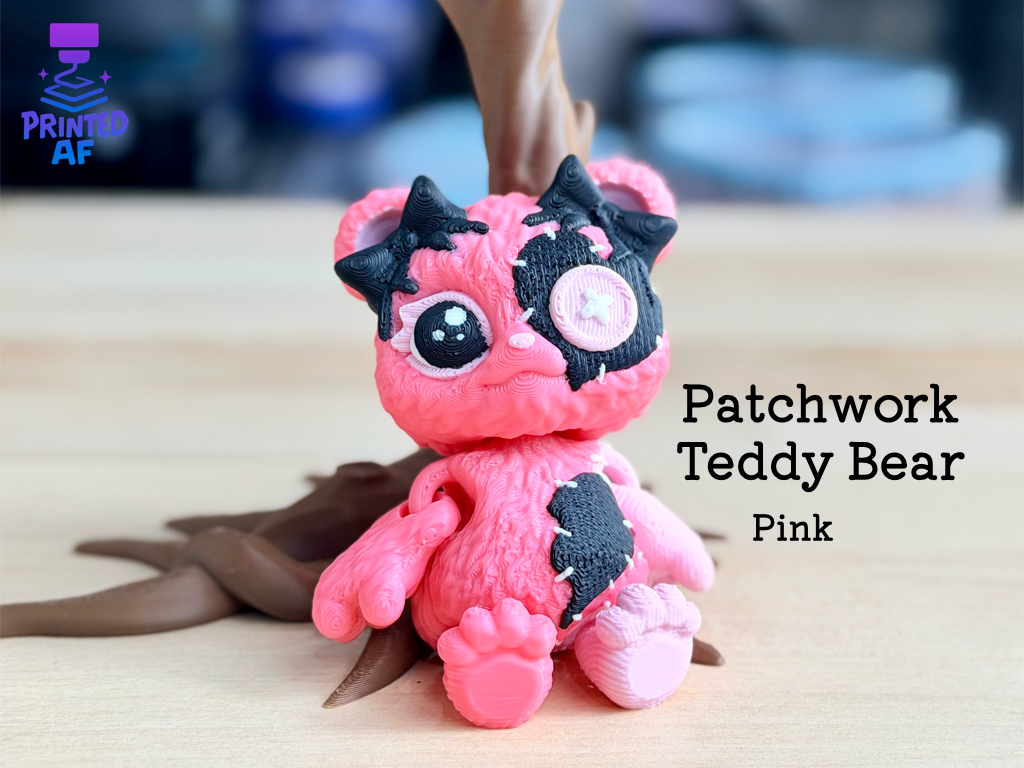 Patchwork Teddy Bear