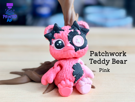 Patchwork Teddy Bear