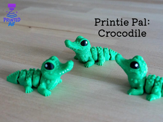 Crocodile Printie Pal