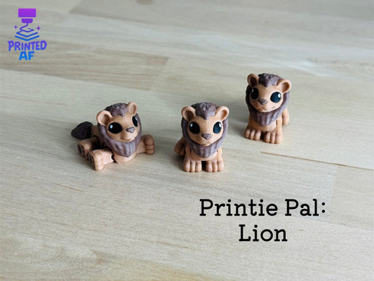 Lion Printie Pal