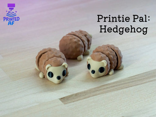 Hedgehog Printie Pal