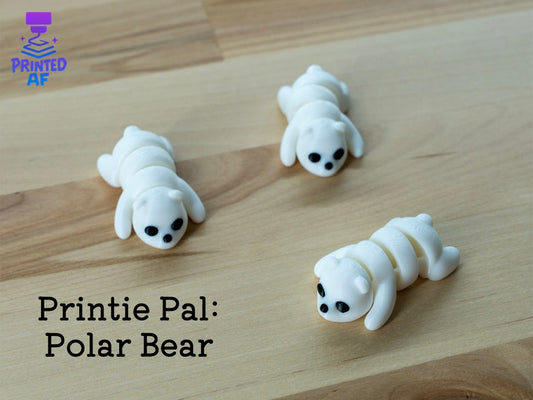 Polar Bear Printie Pal