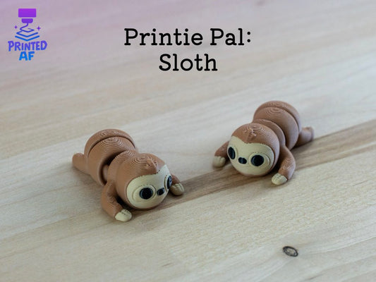 Sloth Printie Pal